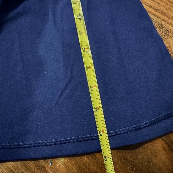 OFFLINE By Aerie Size Med Tall High Waisted Crossover Super Flare Leggings Navy - Picture 9 of 12